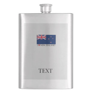 Flasque I Love NZ Classic Flask
