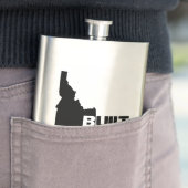 Flasque Idaho construit noir (En situation)