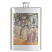 Flasque Idéographie de la lumière dorée (devant)