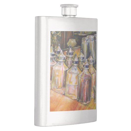 Flasque Idéographie de la lumière dorée (Droite)