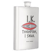 Flasque IK C'Est Pourquoi Je Swam Whitewater Kayakers (Droite)