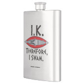 Flasque IK C'Est Pourquoi Je Swam Whitewater Kayakers (Gauche)