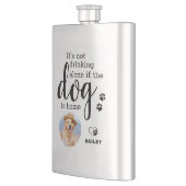 Flasque Il Ne Boit Pas Seul Si Le Chien Est À La Maison Ph (Gauche)