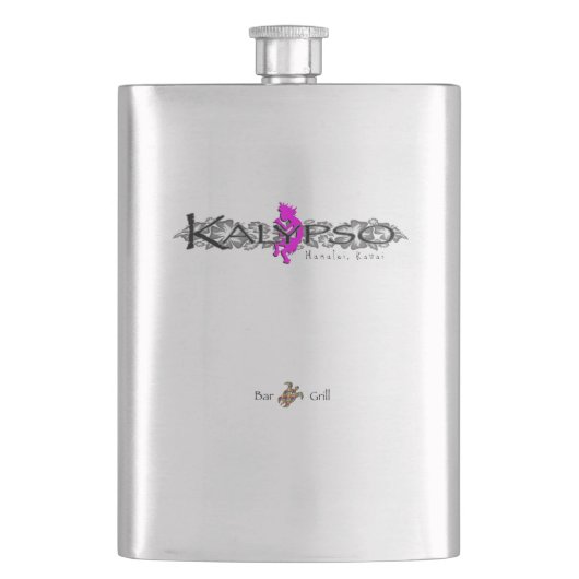 Flasque Île de Kalypso Kane florale (devant)