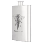 Flasque Illustration d'antiquité de l'insecte de la reine (Gauche)