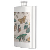 Flasque Illustration de papillon antique : 1820 Orfèvre (Gauche)