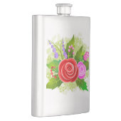 Flasque Illustration des fleurs roses (Droite)