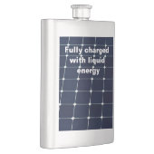 Flasque Image amusante d'un panneau solaire (Droite)