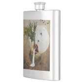 Flasque Imaginaire de guitare décoré (Gauche)