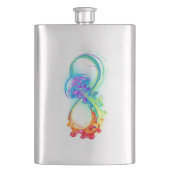 Flasque Infinity avec Rainbow Jellyfish (devant)