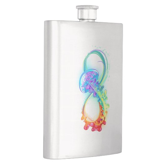 Flasque Infinity avec Rainbow Jellyfish (Droite)