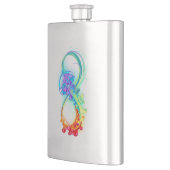 Flasque Infinity avec Rainbow Jellyfish (Gauche)