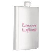 Flasque Ingénieur De l'environnement rose (Droite)