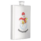 Flasque Ingénieur électrique Snowman (Droite)