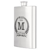 Flasque Initiales Usher (Gauche)