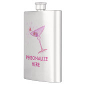 FLASQUE INOX - PINK MARTINI (Gauche)
