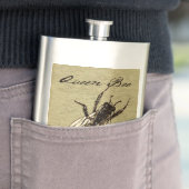 Flasque Insecte de la faune de l'abeille Queen (En situation)