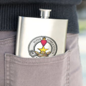 Flasque Insigne de crête de Rattray (En situation)