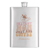 Flasque Instant Mom : juste ajouter du café (devant)