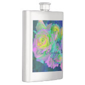 Flasque Iridescente esthétique Roses précoces Soyez heureu (Droite)