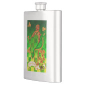 Flasque IRLANDE HARP, OR VERT SHAMROCK St Patrick's Day (Gauche)