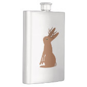 Flasque Jackalope Halloween Farce ou Friandise (Droite)