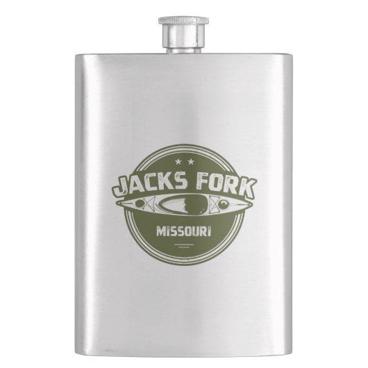Flasque Jacks Fork River Missouri Kayak (devant)
