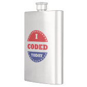 Flasque J'ai codé aujourd'hui (Gauche)