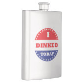 Flasque J'Ai Dinqué Aujourd'Hui Pickleball (Droite)