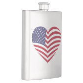 FLASQUE J'AIME L'AMÉRIQUE (Droite)