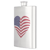 FLASQUE J'AIME L'AMÉRIQUE (Gauche)