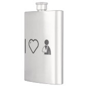 Flasque J'aime les bras cassés (Gauche)