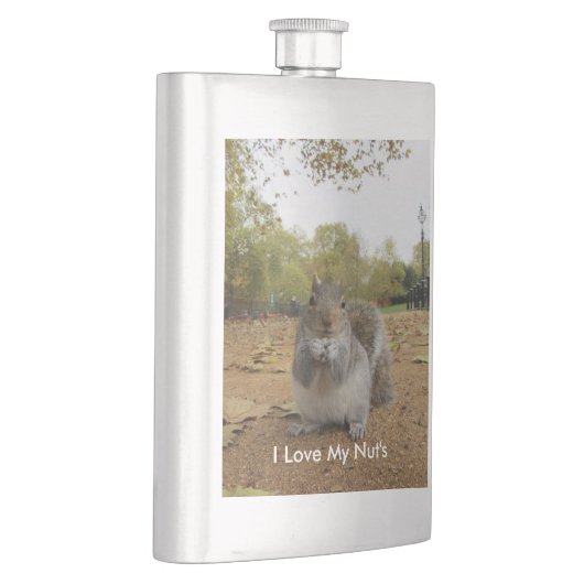 Flasque J'aime ma noix (Droite)