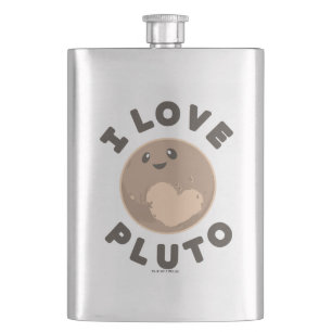Flasque J'aime Pluton