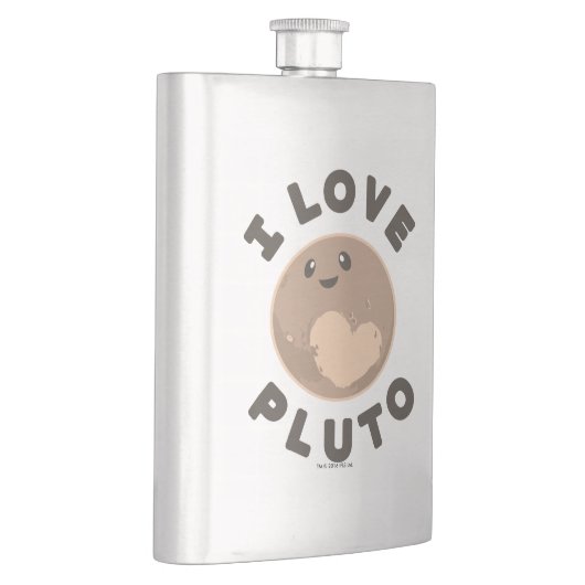 Flasque J'aime Pluton (Droite)