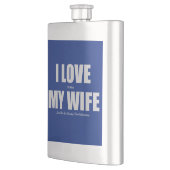 Flasque J'aime quand ma femme me laisse aller au paddleboa (Gauche)