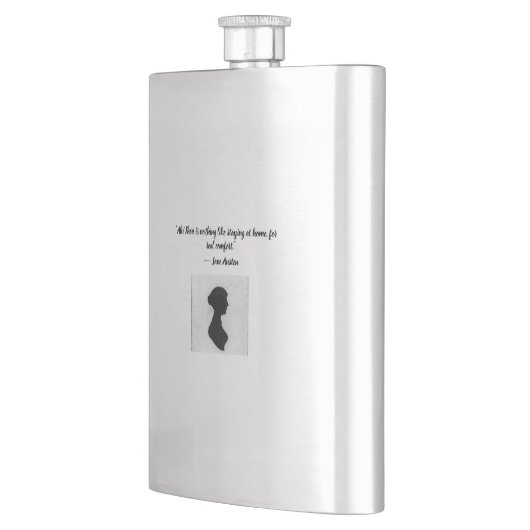 Flasque Jane Austen (Gauche)