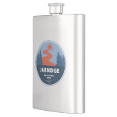 Flasque Jarbidge Wild Et Rivière Pittoresque Idaho (Gauche)