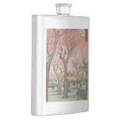 Flasque Jardin de prune fleuri d'arbre japonais (Droite)