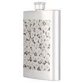 Flasque Jardin floral à fleurs blanches du Japon (Gauche)