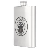 Flasque Je choisis Violence Funny Raccoon (Gauche)