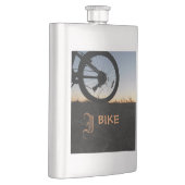 Flasque Je fais du vélo (Droite)