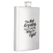 Flasque Je n'argumente pas, j'explique juste pourquoi j'ai (Droite)