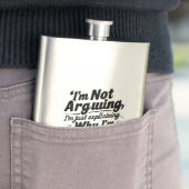 Flasque Je n'argumente pas, j'explique juste pourquoi j'ai (En situation)