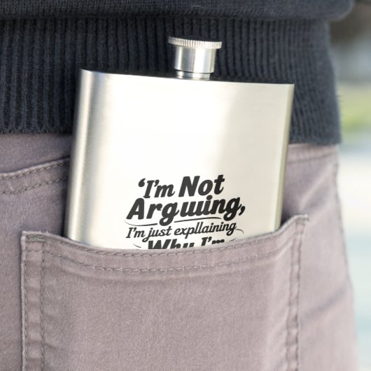 Flasque Je n'argumente pas, j'explique juste pourquoi j'ai (En situation)