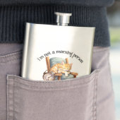 Flasque Je ne suis pas une personne du matin (En situation)