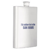 Flasque Je préfère être dans les San Juans (Droite)