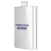 Flasque Je préfère être dans les San Juans (Gauche)