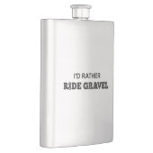 Flasque Je préfère faire du gravier (Droite)