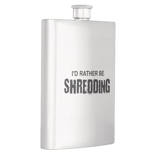 Flasque Je préfère me déchiqueter (Droite)